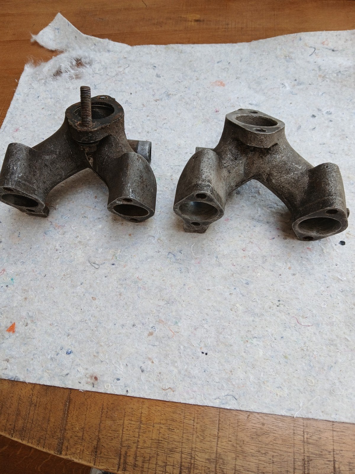 Set Inlaatspruit stukken NSU 1200TT, Ophalen