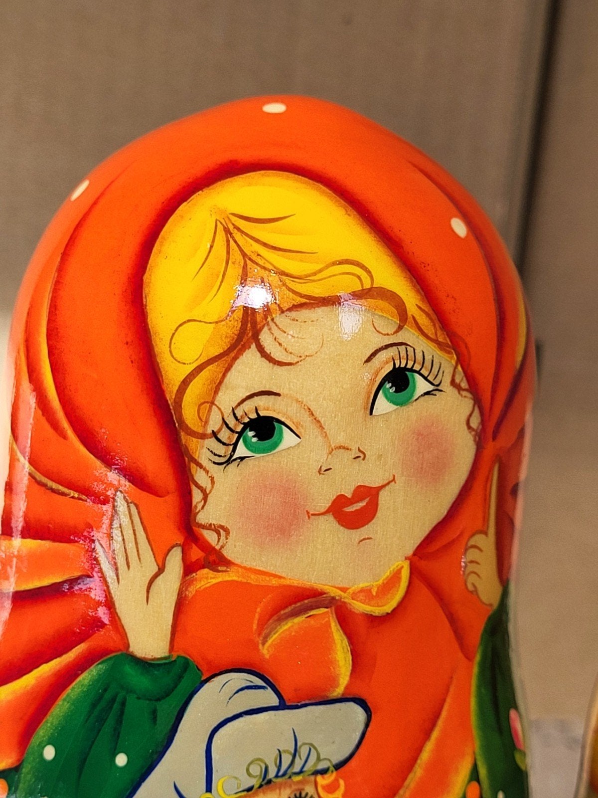 kunstenaars matroesjka gezin 5 delig, Ophalen of Verzenden, Nieuw