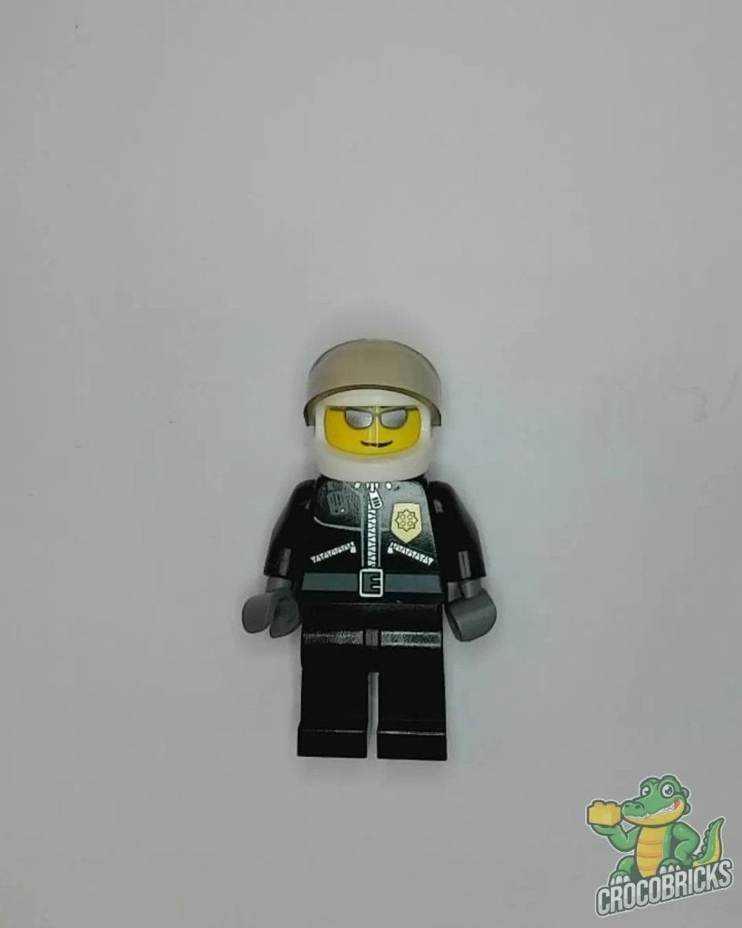 LEGO Town cty0027a Police - City Leather Jacket with Gold Ba, Gebruikt, Overige thema's, Verzenden, Lego