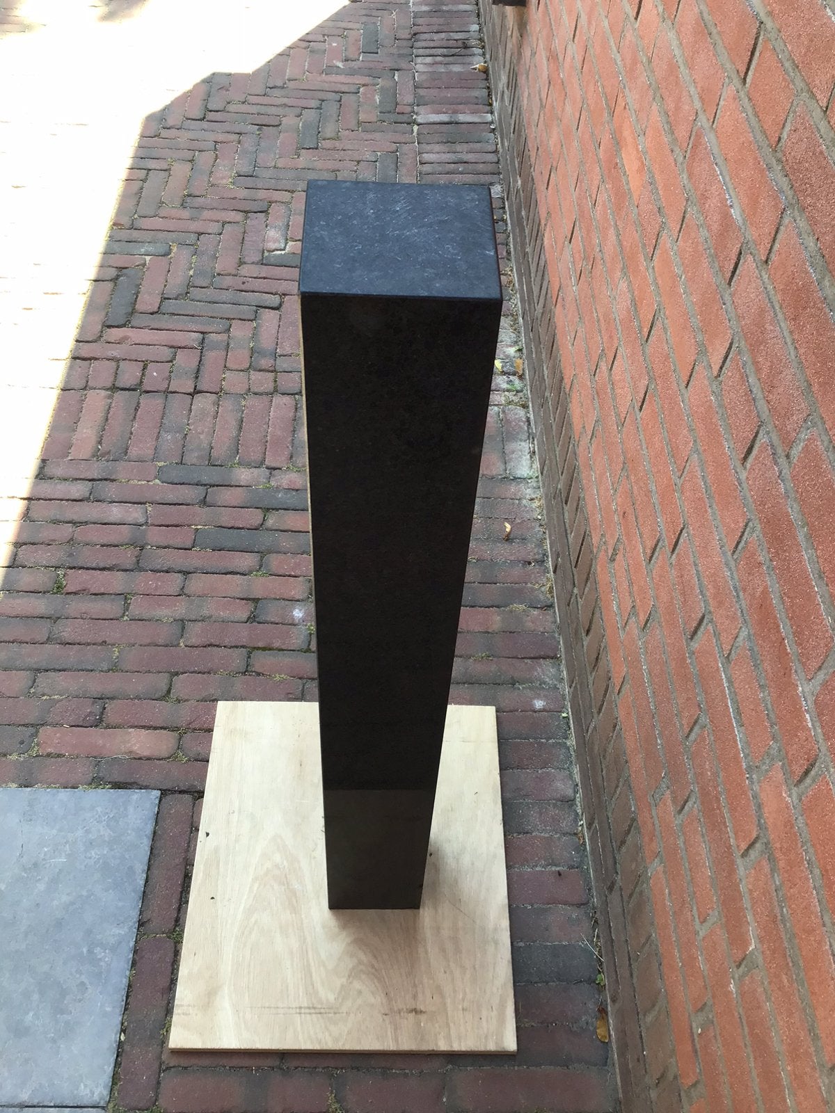 Granieten sokkel / zuil / natuursteen, Ophalen of Verzenden, Zo goed als nieuw