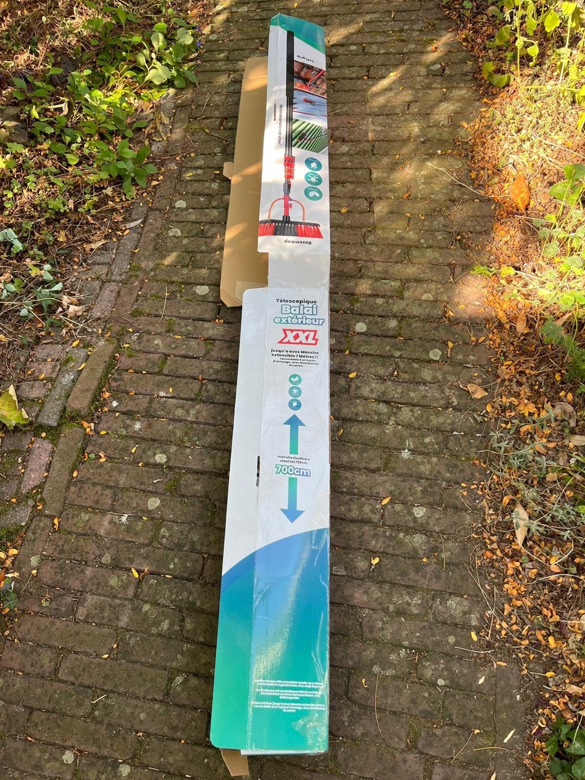 Telescopische wasborstel XXL 700cm - Nieuw in doos, Ophalen, Nieuw, Overige typen