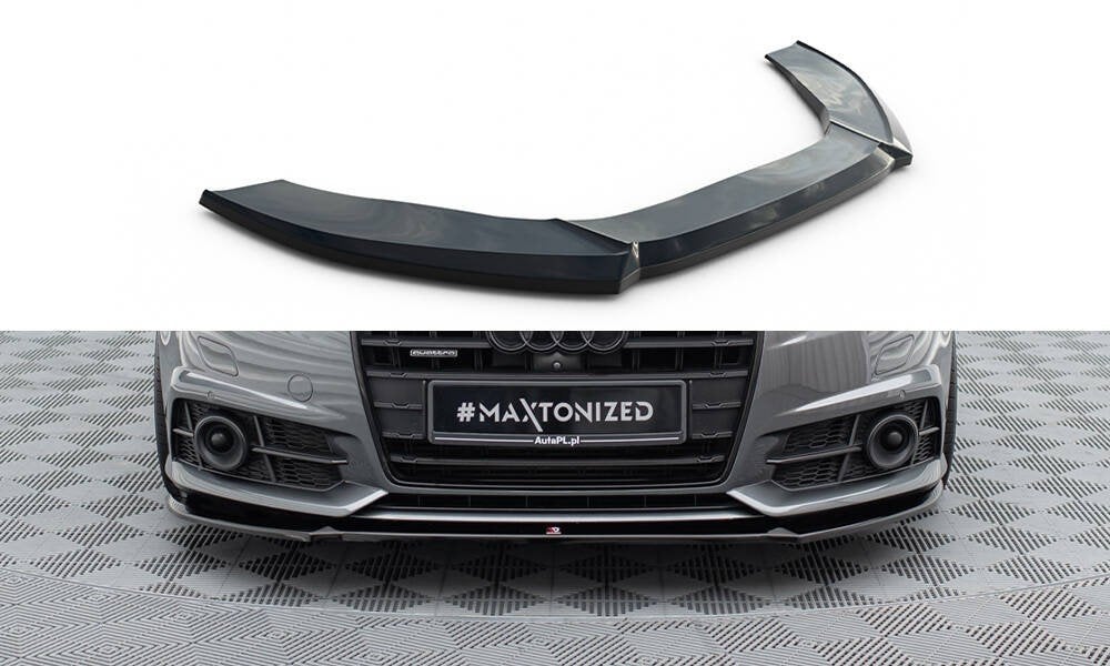 Voorlip sideskirt diffuser - Audi A6 C7 Sedan Avant 14-17, Ophalen of Verzenden