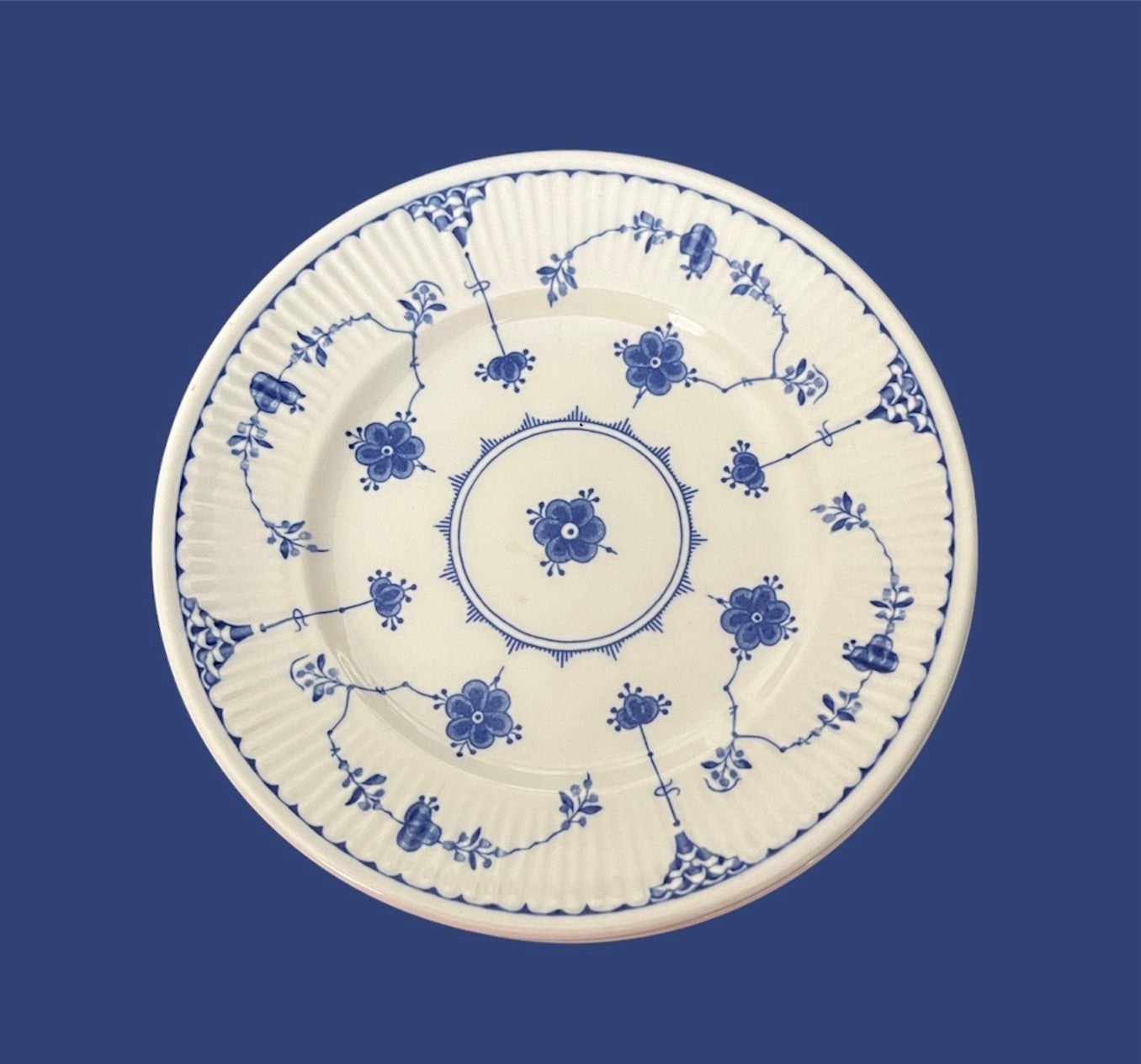 Mason’s ironstone Denmark blue cake / side plate 15 cm, Verzenden