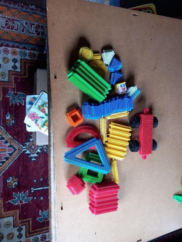Nopper, creatief - laat het kind bouwen , eigen ontwerpen, Ophalen of Verzenden, Zo goed als nieuw, Bouwen