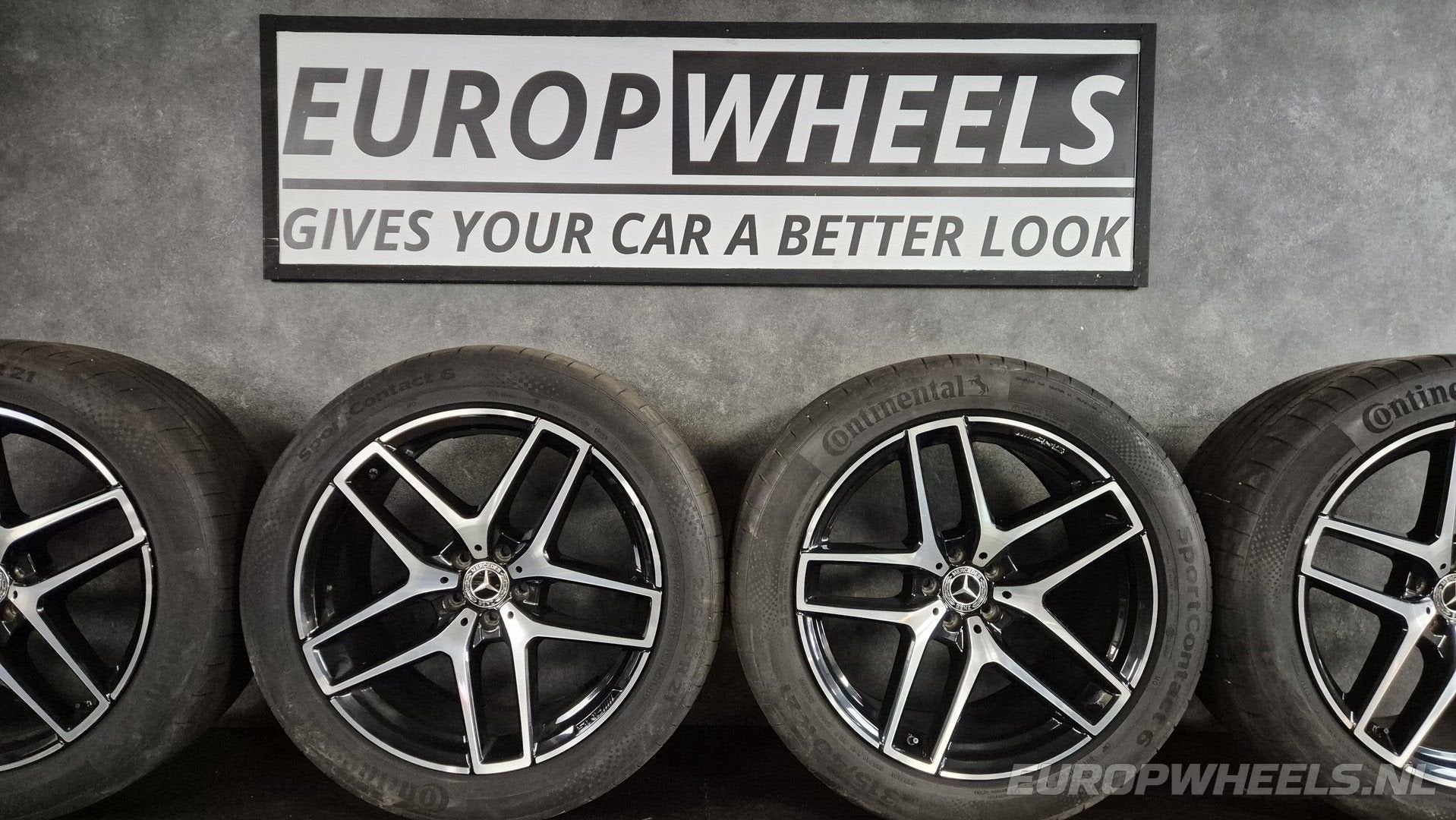 21 inch Mercedes GLE C292 AMG velgen zomerbanden, Auto-onderdelen, Gebruikt, -, 275 mm, -