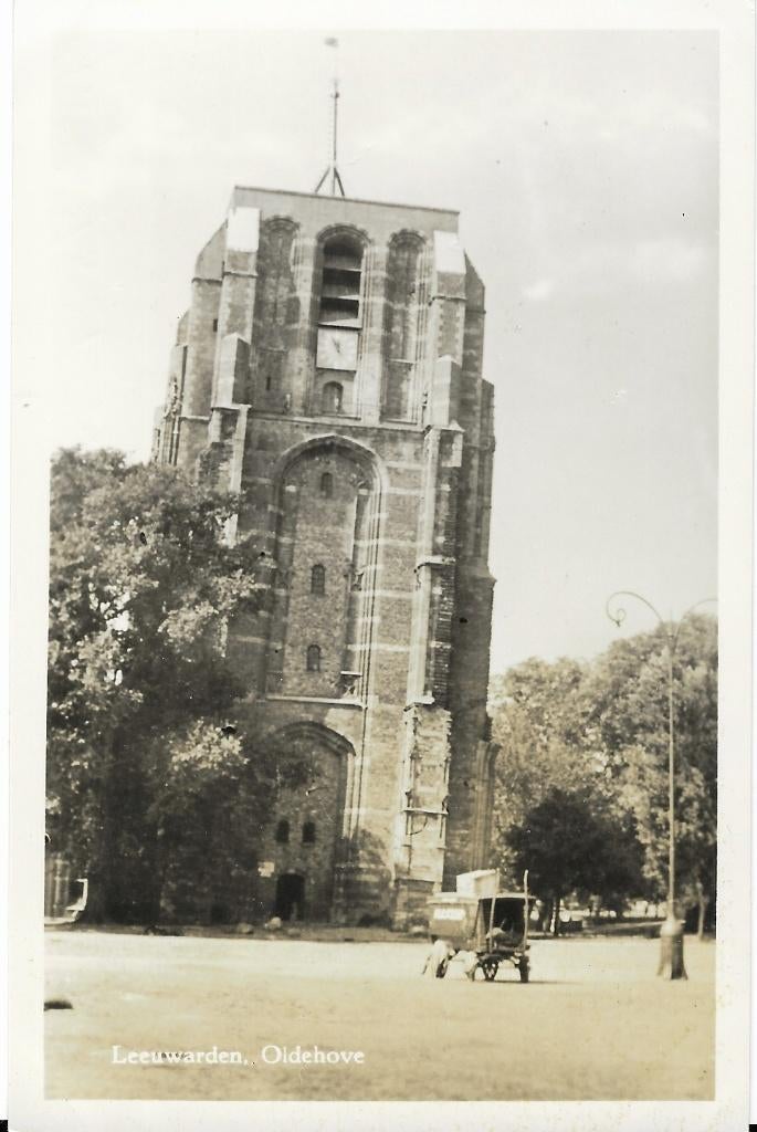 Leeuwarden, Oldehove, huifkar, Verzenden, 1940 tot 1960, Ongelopen, Friesland