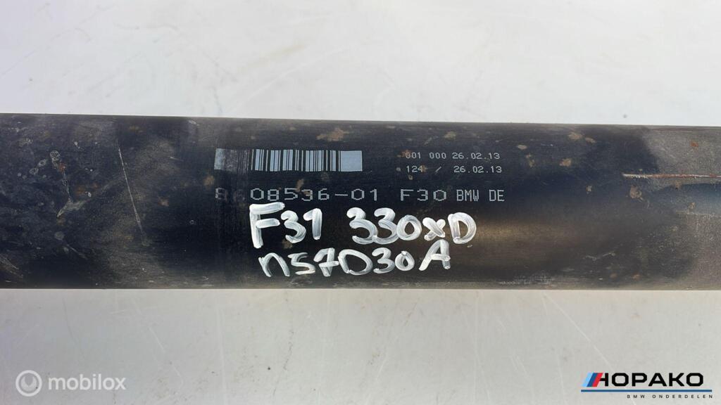 Cardanas BMW 3 serie F30 F31 330XD N57D30A  8608536, Gebruikt, Einsteinlaan 5 rijswijk, Bmw, Ophalen of Verzenden