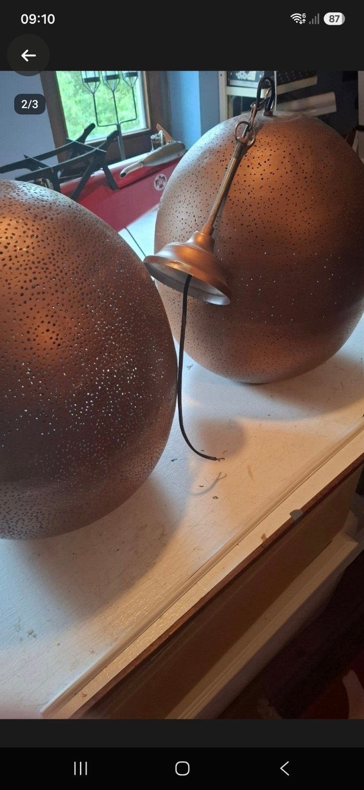 2 mooie hanglampen, Huis en Inrichting, Ophalen