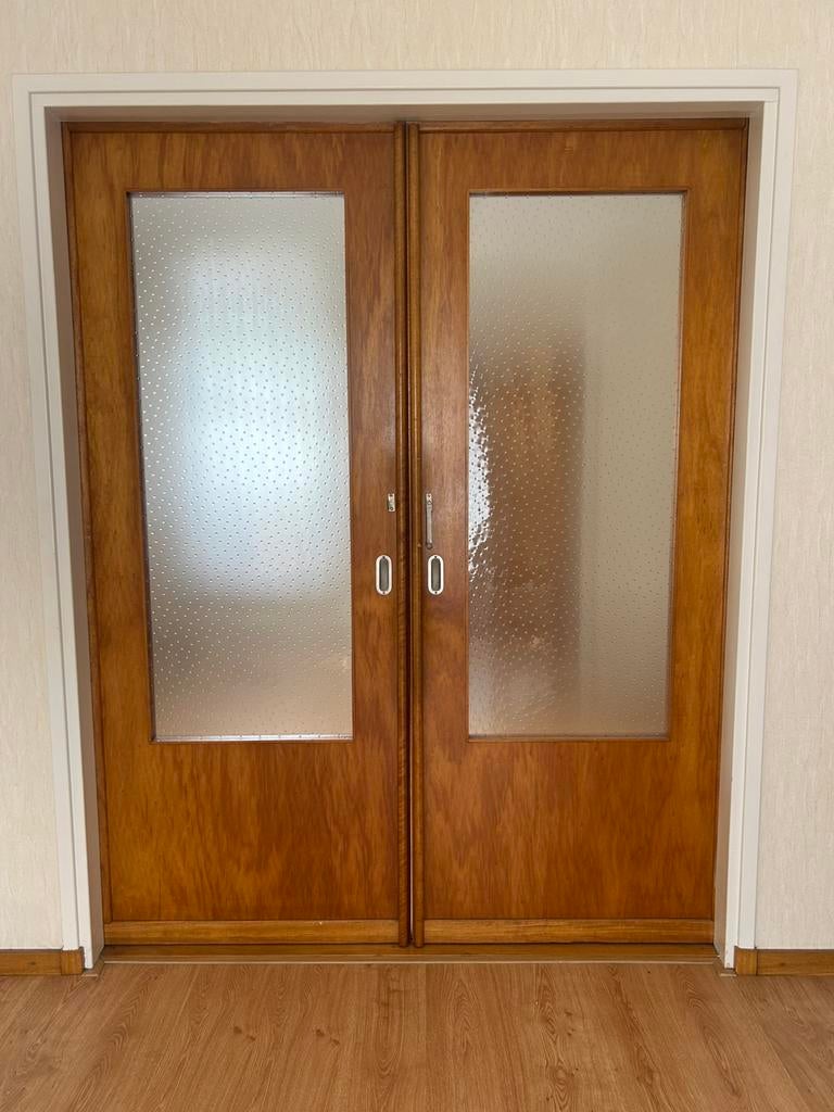 Ensuite deuren jaren 60, Ophalen, Gebruikt, Binnendeur, 200 tot 215 cm