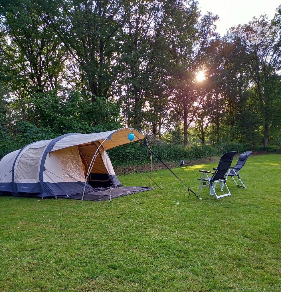 Bardani Airwolf 370 TC 4 persoons opblaasbare tunneltent,, Caravans en Kamperen, Tenten, Ophalen, Gebruikt, Tot en met 4