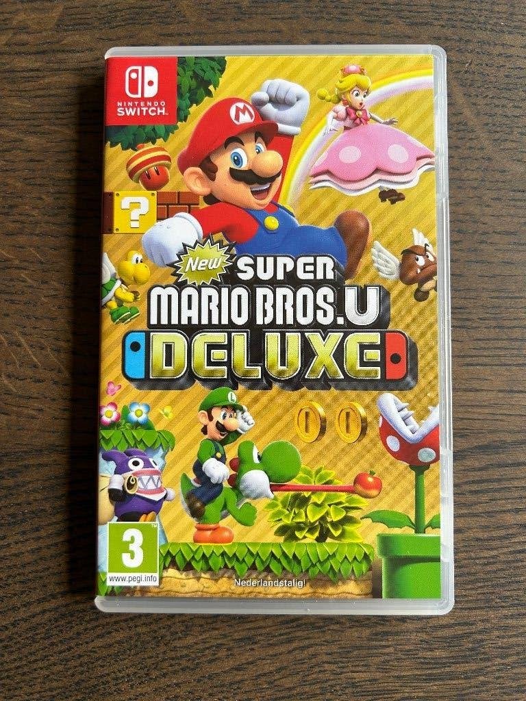 Super Mario Bros U Deluxe, Spelcomputers en Games, Avontuur en Actie, Ophalen of Verzenden, Zo goed als nieuw, 3 spelers of meer