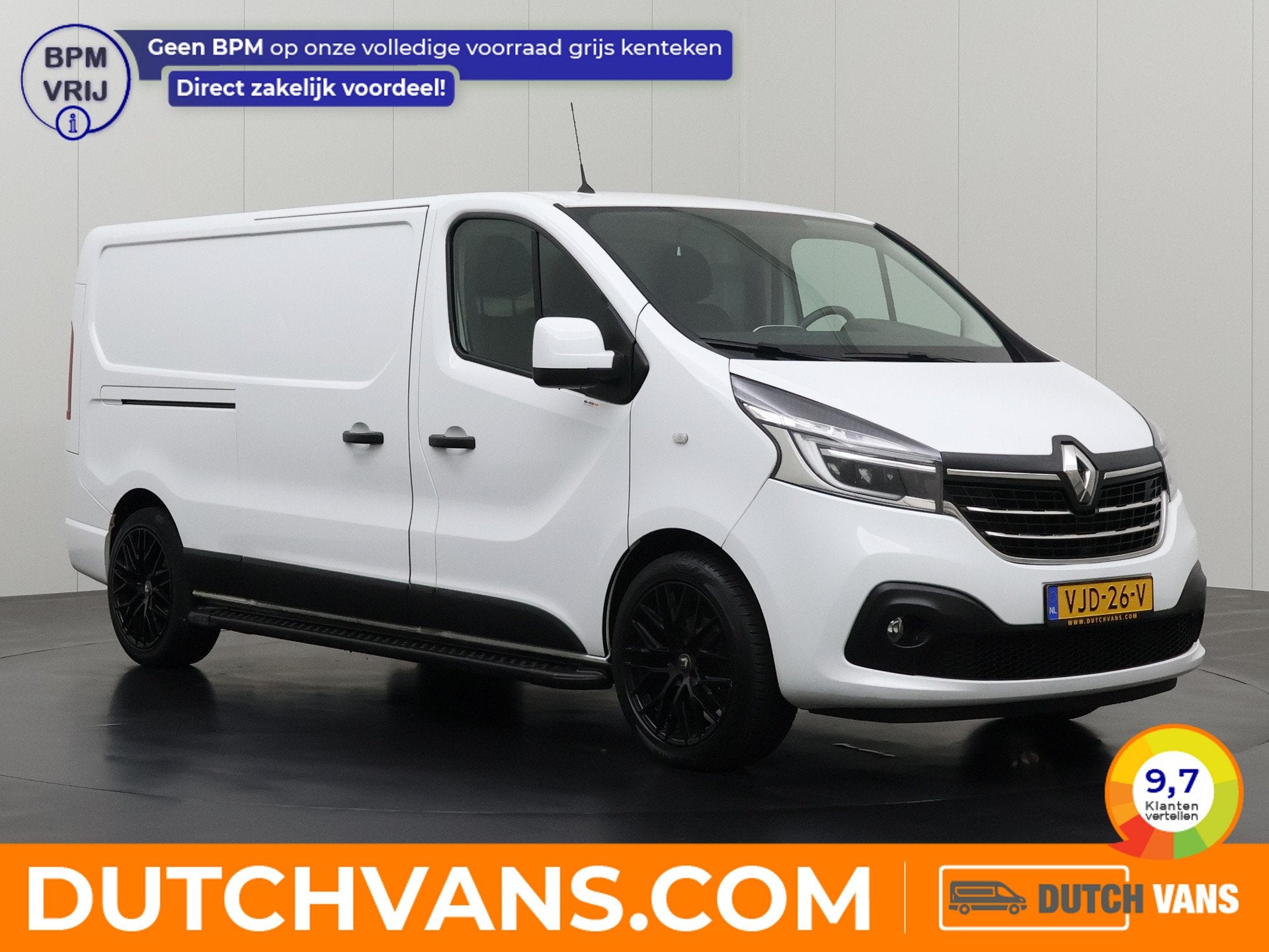 Renault Trafic 2.0DCi 120PK Lang Work Edition | Navigatie |, Voorwielaandrijving, Stof, Gebruikt, 2000 kg