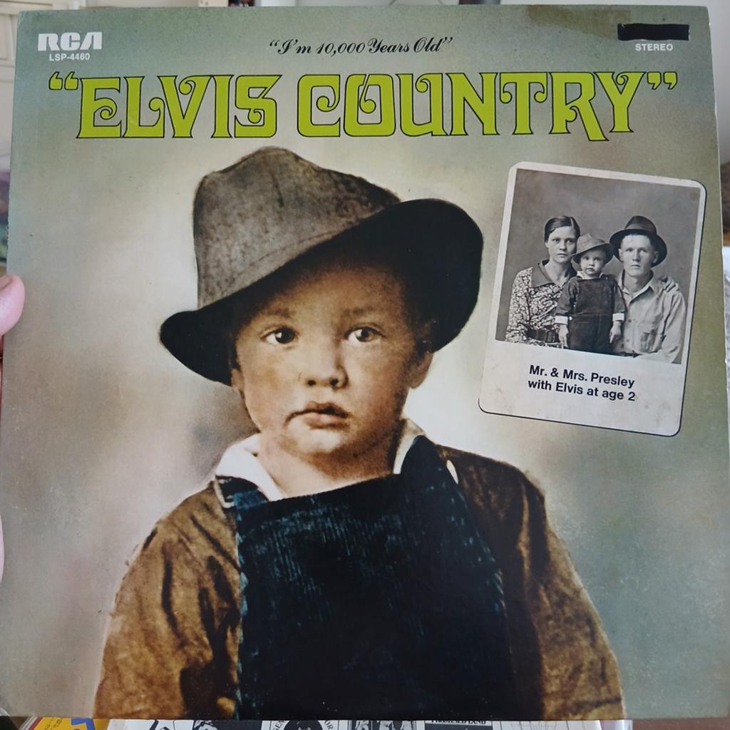 Elvis Presley - Elvis Country (I'm 10,000 Years Old) LP USA, Originele persing, Ophalen of Verzenden, 12 inch, 1970 - 1979