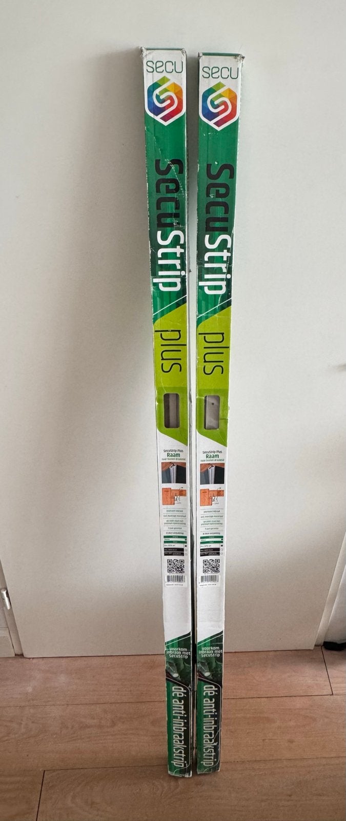 Twee SecuStrip Anti-Inbraakstrip Plus Raam Binnendraaiend Wi, Doe-het-zelf en Verbouw, Ophalen of Verzenden, Nieuw, Overige typen