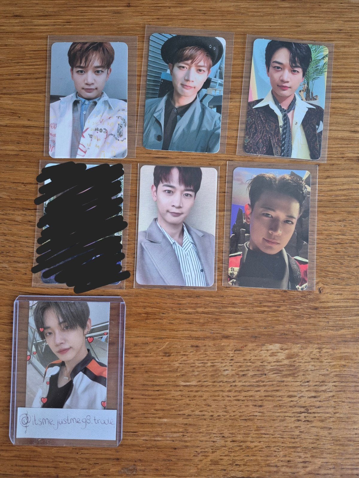 Shinee Minho Photocards, Ophalen of Verzenden, Zo goed als nieuw, Foto of Kaart