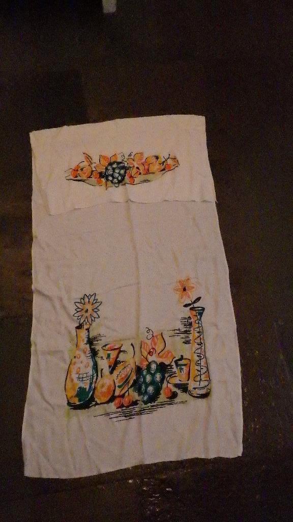 mooie retro overdoek, Verzamelen, Retro, Ophalen of Verzenden, Overige typen
