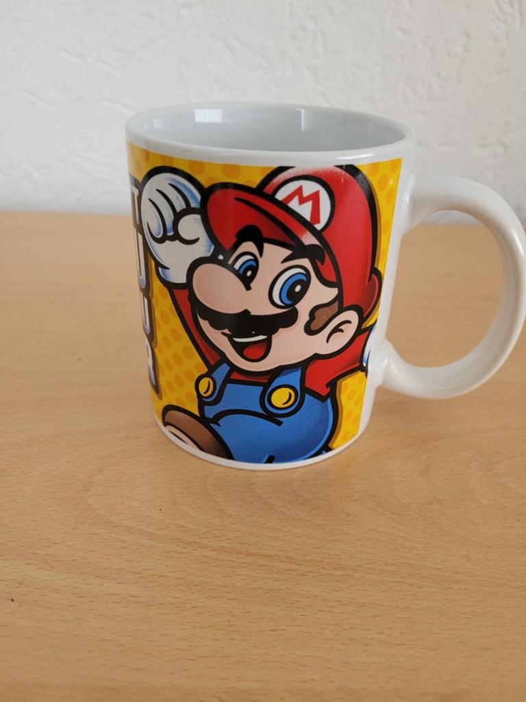 Nintendo Super Mario mok, Ophalen of Verzenden, Gebruikt, Meerkleurig, Steen/keramiek