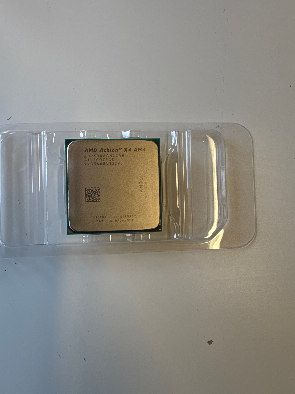 AMD Athlon X4 950 AM4 Processor, Computers en Software, Processors, Gebruikt, 4-core, 3 tot 4 Ghz, Ophalen of Verzenden