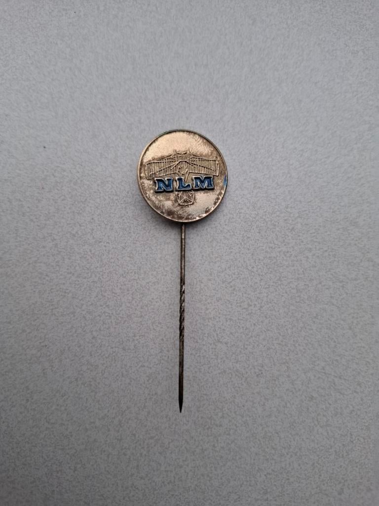 Vintage speldje pin prikker steekspeld NLM, Ophalen of Verzenden