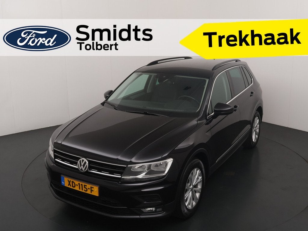 Volkswagen Tiguan 1.5 150PK TSI ACT Comfortline | Trekhaak 1, 12 maanden, Stof, Zwart, Origineel Nederlands