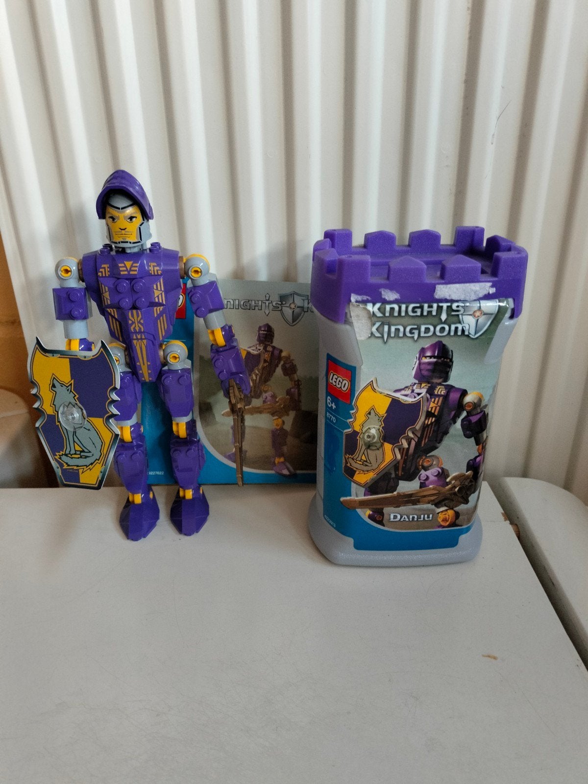 Lego Knights Kingdom Danju 8770 met originele verpakking, Gebruikt, Compleet, Lego, Ophalen of Verzenden