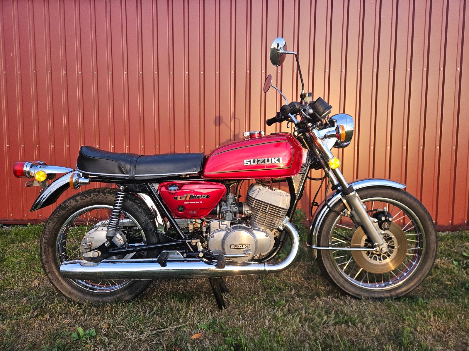 Suzuki GT500 1976 erg mooi, 2 cilinders, Overig, 492 cc, Handgeschakeld
