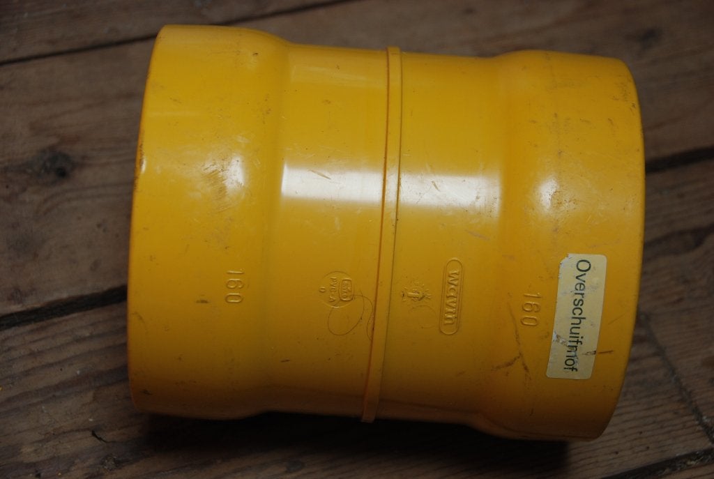 Moffen, overschuifmoffen.        Rond 160 mm., Bochten, Pvc, Nieuw, Ophalen of Verzenden