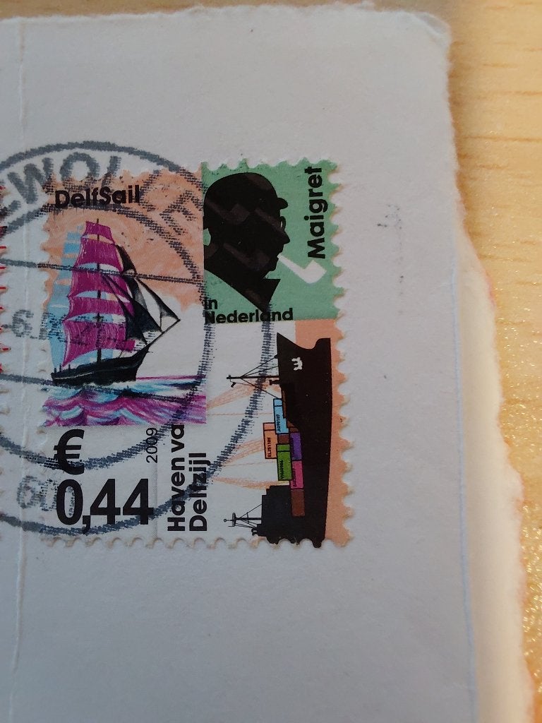 Mooi Nederland Delfzijl Delfsail zeilboot, Ophalen of Verzenden, Gestempeld