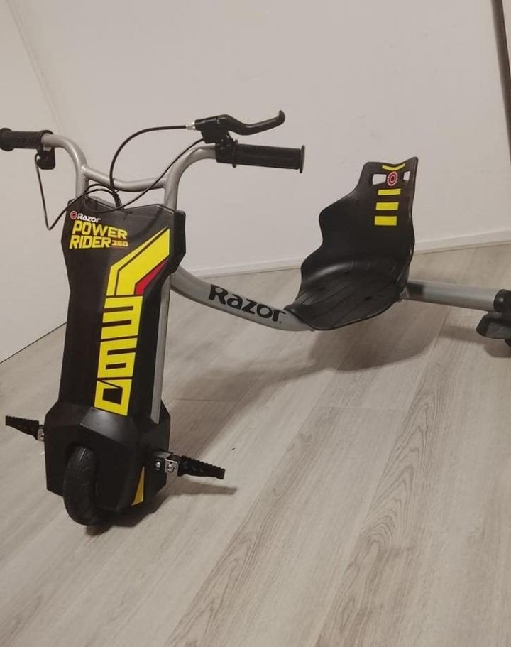 Razor Power Rider 360 Elektrische Drift Trike, met oplader., Ophalen, Zo goed als nieuw, Overige typen