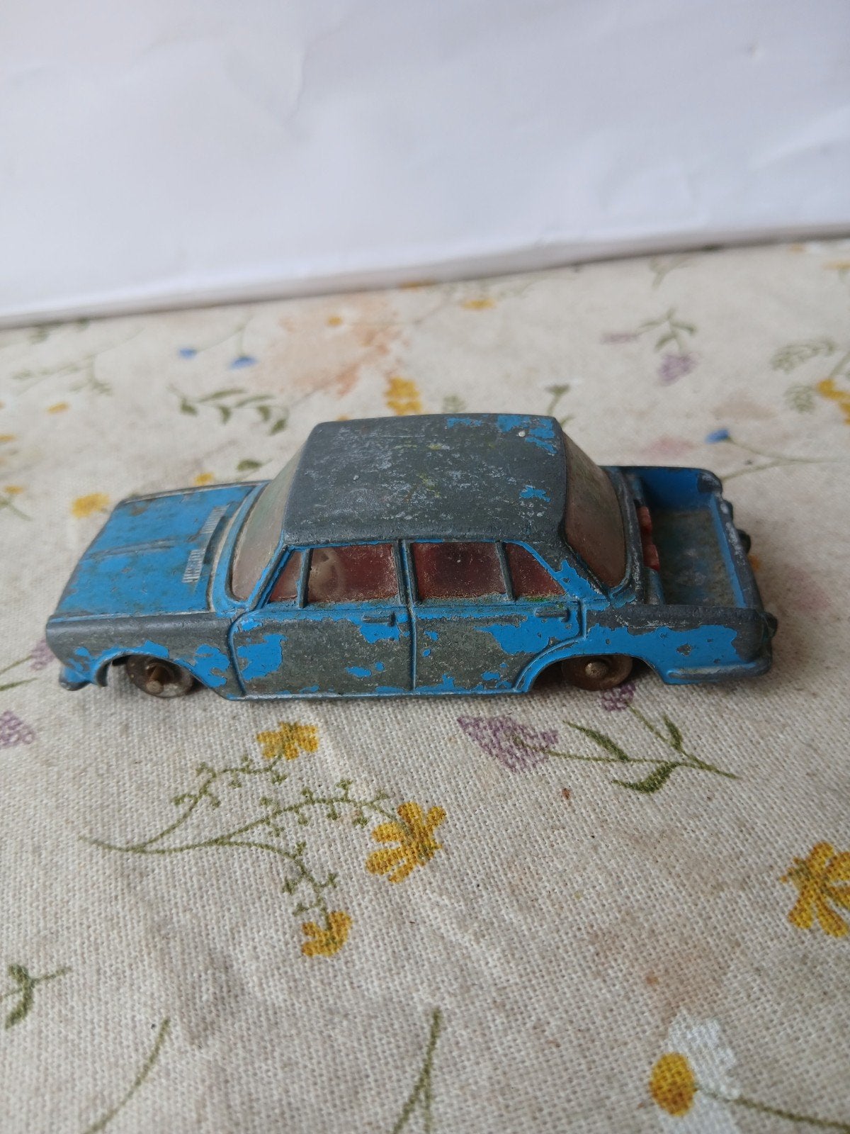 Simca 1500. Dinky toys France 523, opknapper, Ophalen of Verzenden, Gebruikt, Auto, Dinky Toys