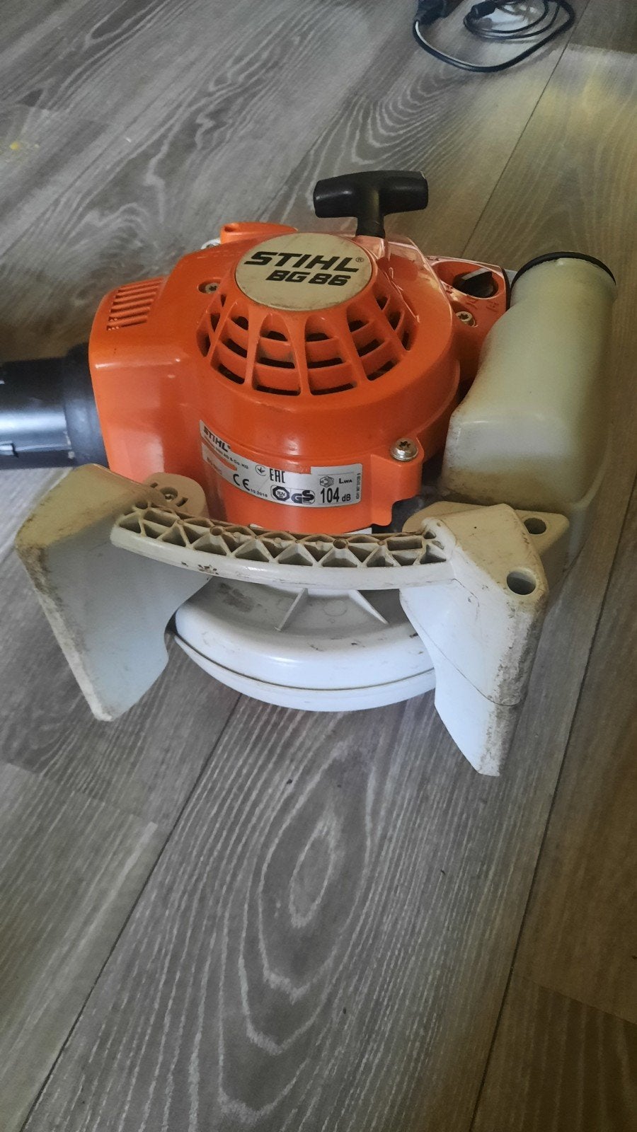 Stihl BG 56 Bladblazer - Benzine, Handgedragen, Gebruikt, Handgedragen, Ophalen of Verzenden, Stihl