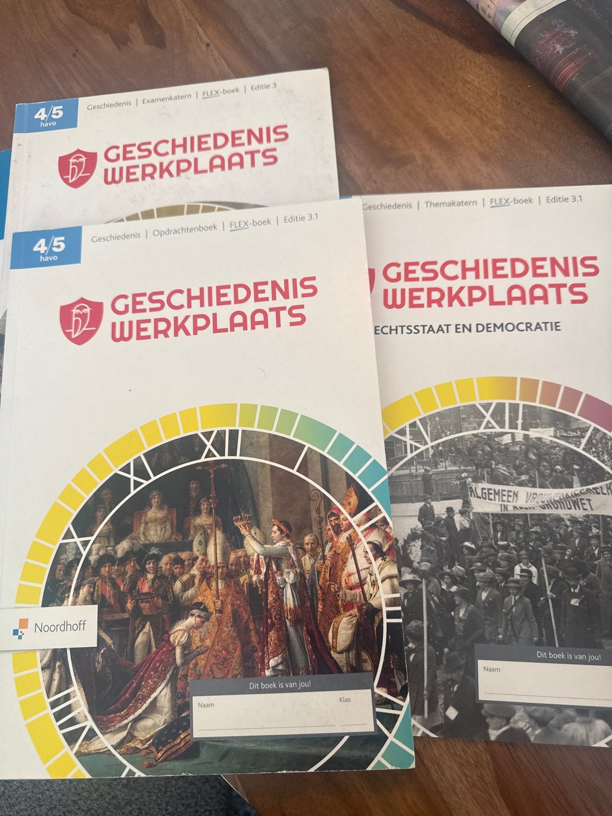 Geschiedenis Werkplaats 4/5 HAVO - Complete Set, Ophalen of Verzenden, Zo goed als nieuw, HAVO, Geschiedenis