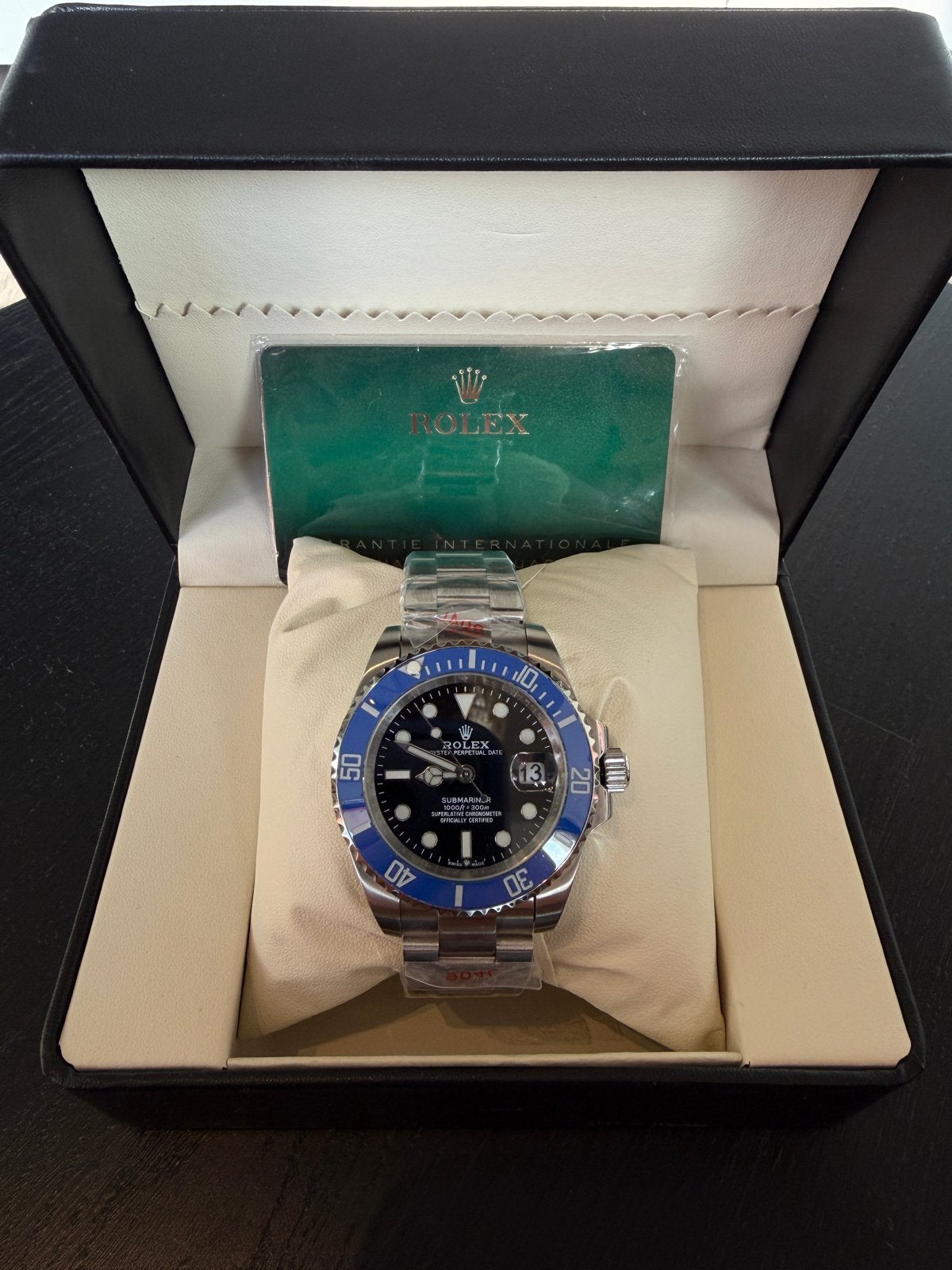 Rolex Submariner Date Blauw/Zwart - Nieuw in doos, Polshorloge, Nieuw, Ophalen of Verzenden, Rolex