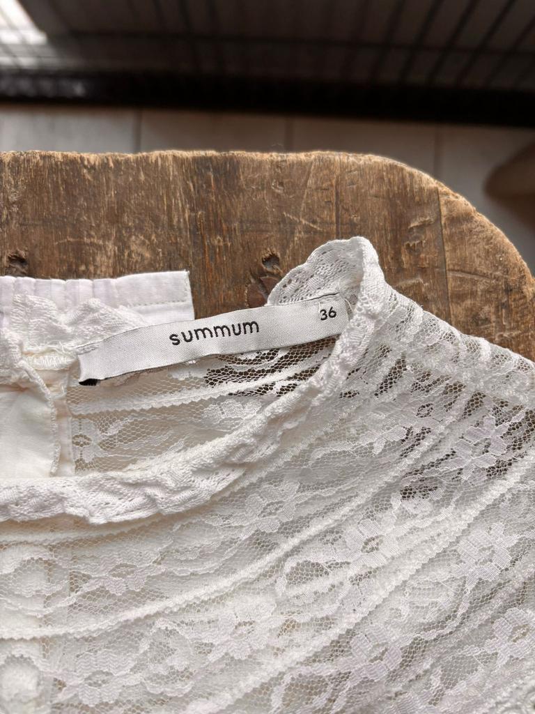 Prchtoge blouse Summum Woman 36/38, Ophalen of Verzenden, Zo goed als nieuw, Maat 36 (S), Wit
