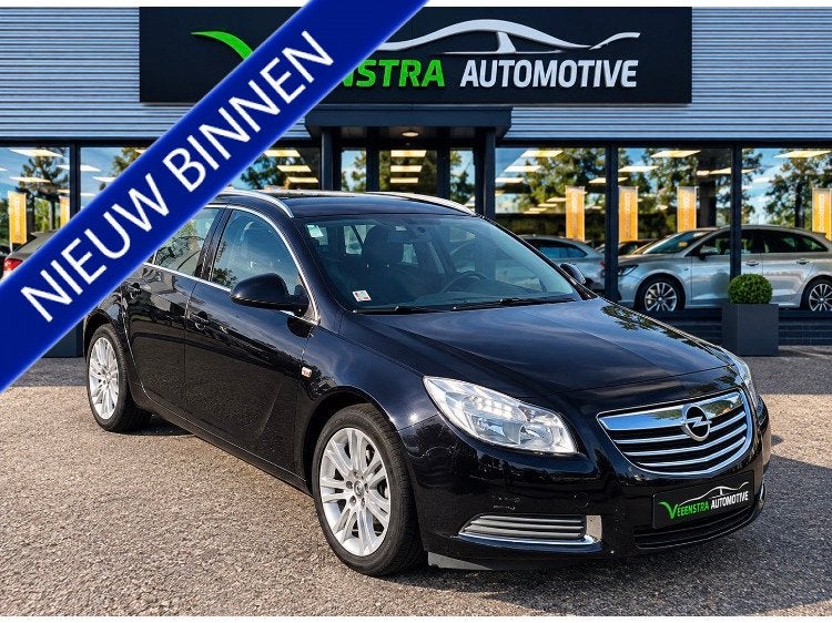Opel Insignia Sports Tourer 1.8 Edition. Airconditioning. Nw, Auto's, Stof, Gebruikt, Zwart, 4 cilinders