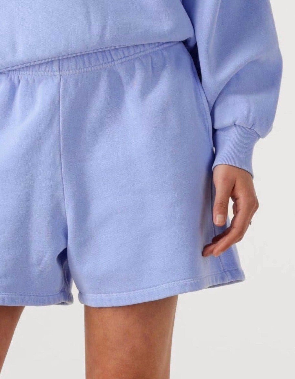 By-bar Kid Natural Sweat Shorts - Violet Blauw, By bar, Kort, Blauw, Ophalen of Verzenden