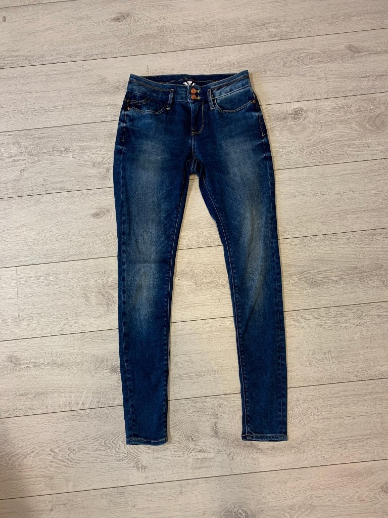 Skinny Jeans van Tripper maat 34 XS, Blauw, Ophalen of Verzenden, Zo goed als nieuw, W27 (confectie 34) of kleiner