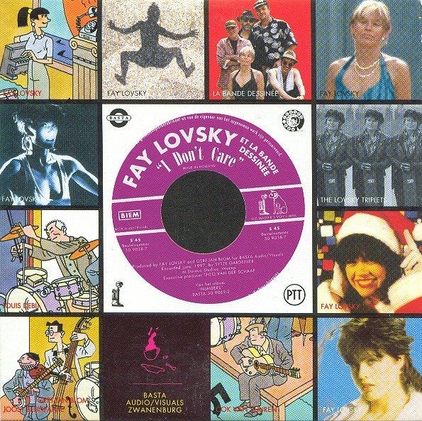 Fay Lovsky & La Bande Dessinée – I Don't Care CD Single 1997, Verzenden, Zo goed als nieuw, Pop