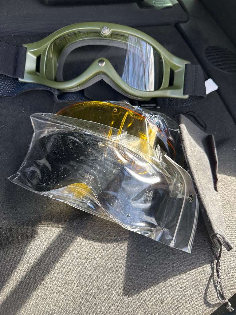 Tactische Airsoft Beschermbril met Verwisselbare Lenzen, Ophalen of Verzenden, Nieuw