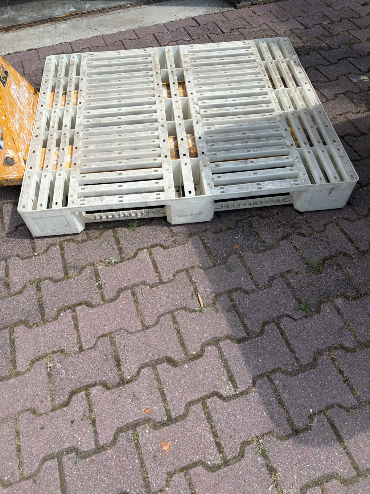 Plastic pallet, Ophalen, Zo goed als nieuw, Kunststof