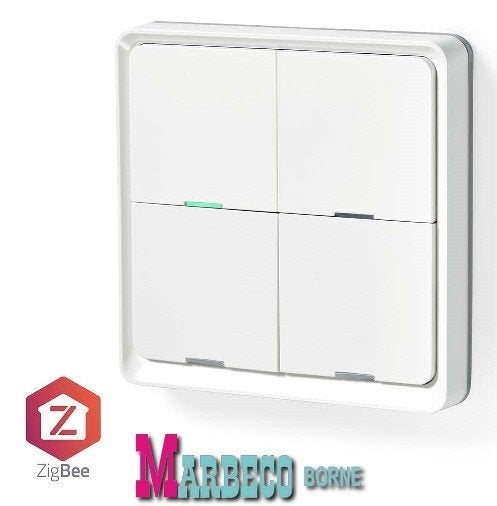 SmartLife Wandschakelaar Zigbee 3.0, Muurmontage, Switch