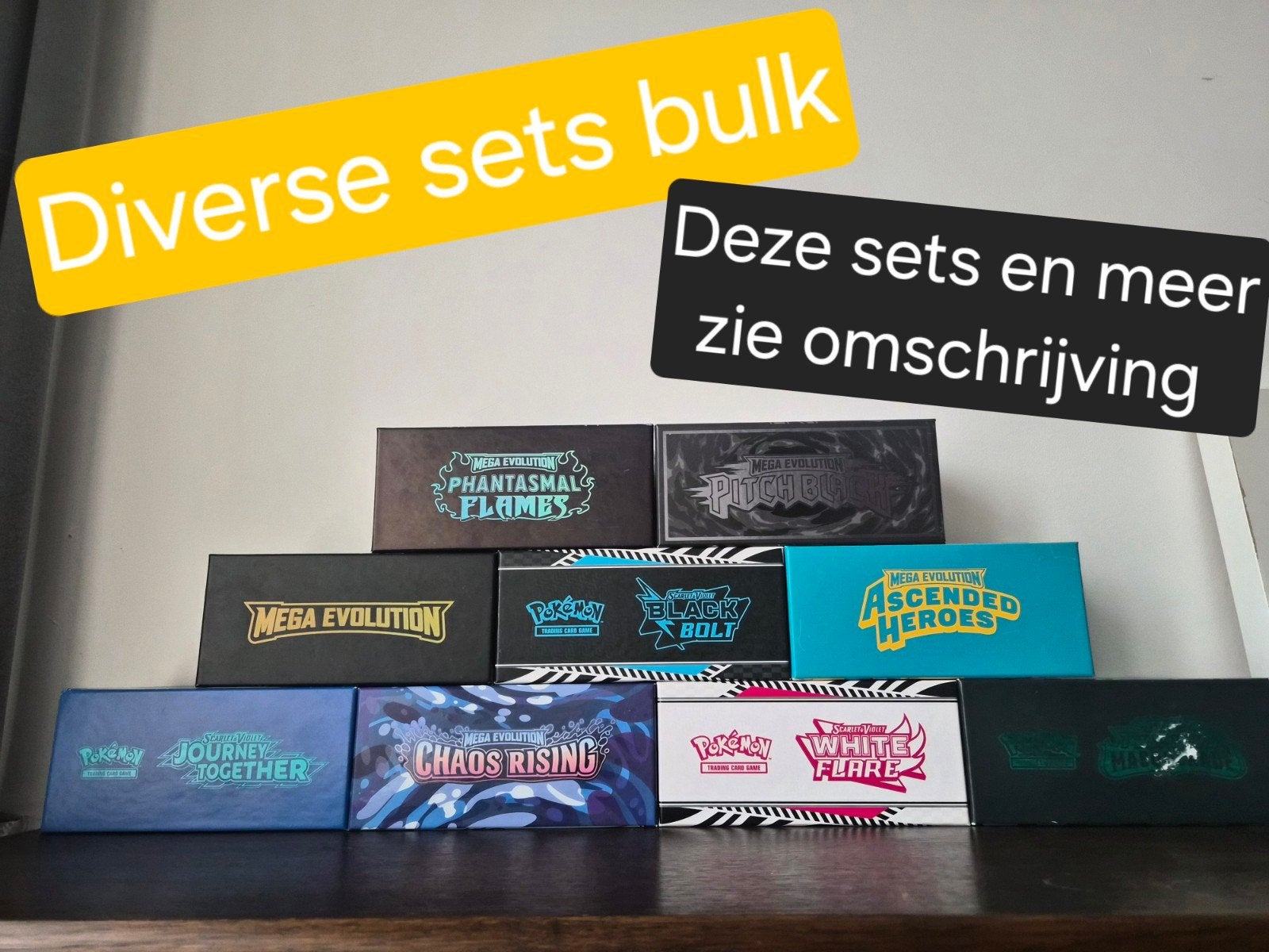 Pokemon bulk. Laat weten wat je zoekt!, Ophalen, Nieuw, Losse kaart