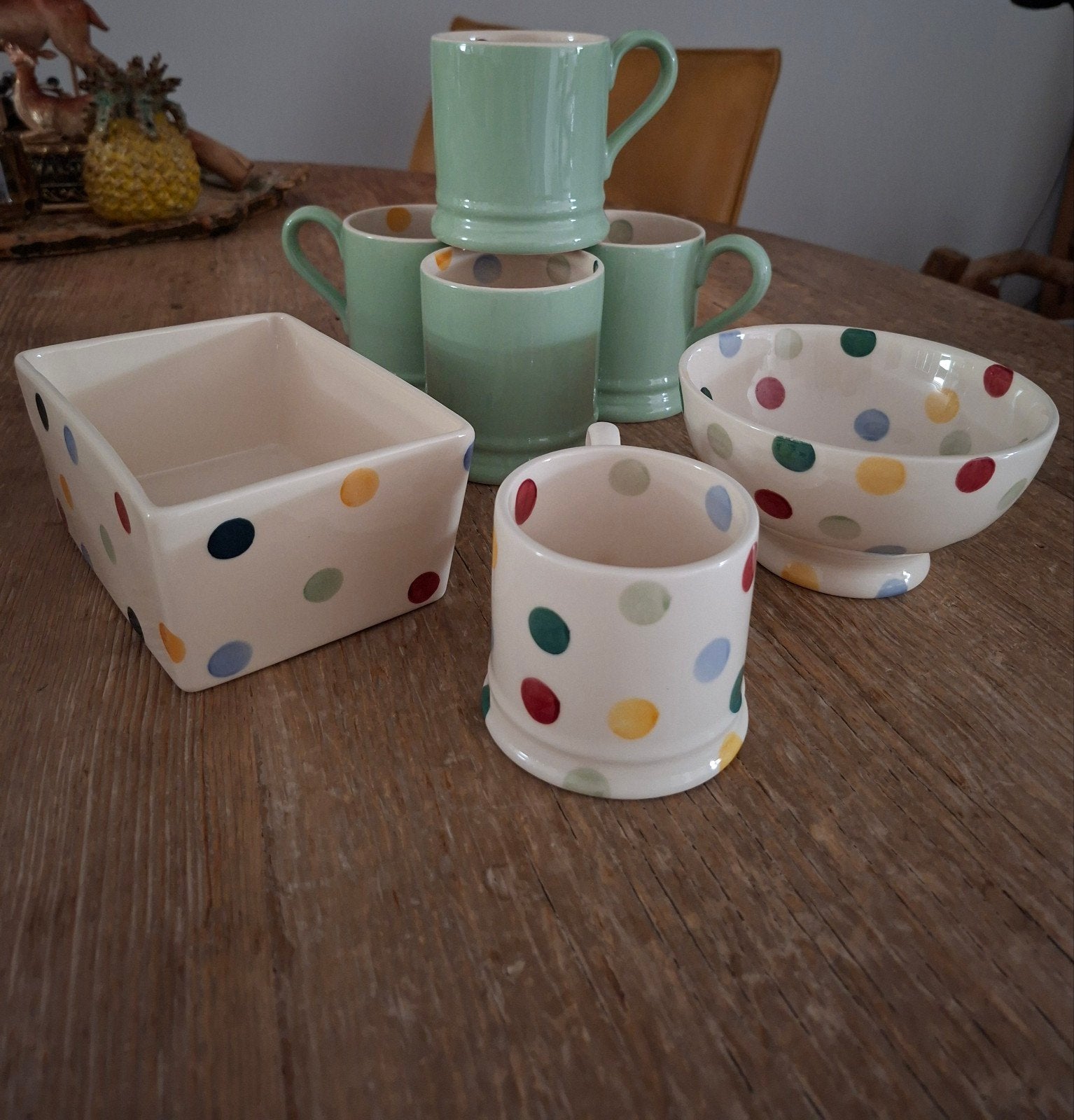 7 delige polka dot set van Emma Bridgewater, Ophalen of Verzenden