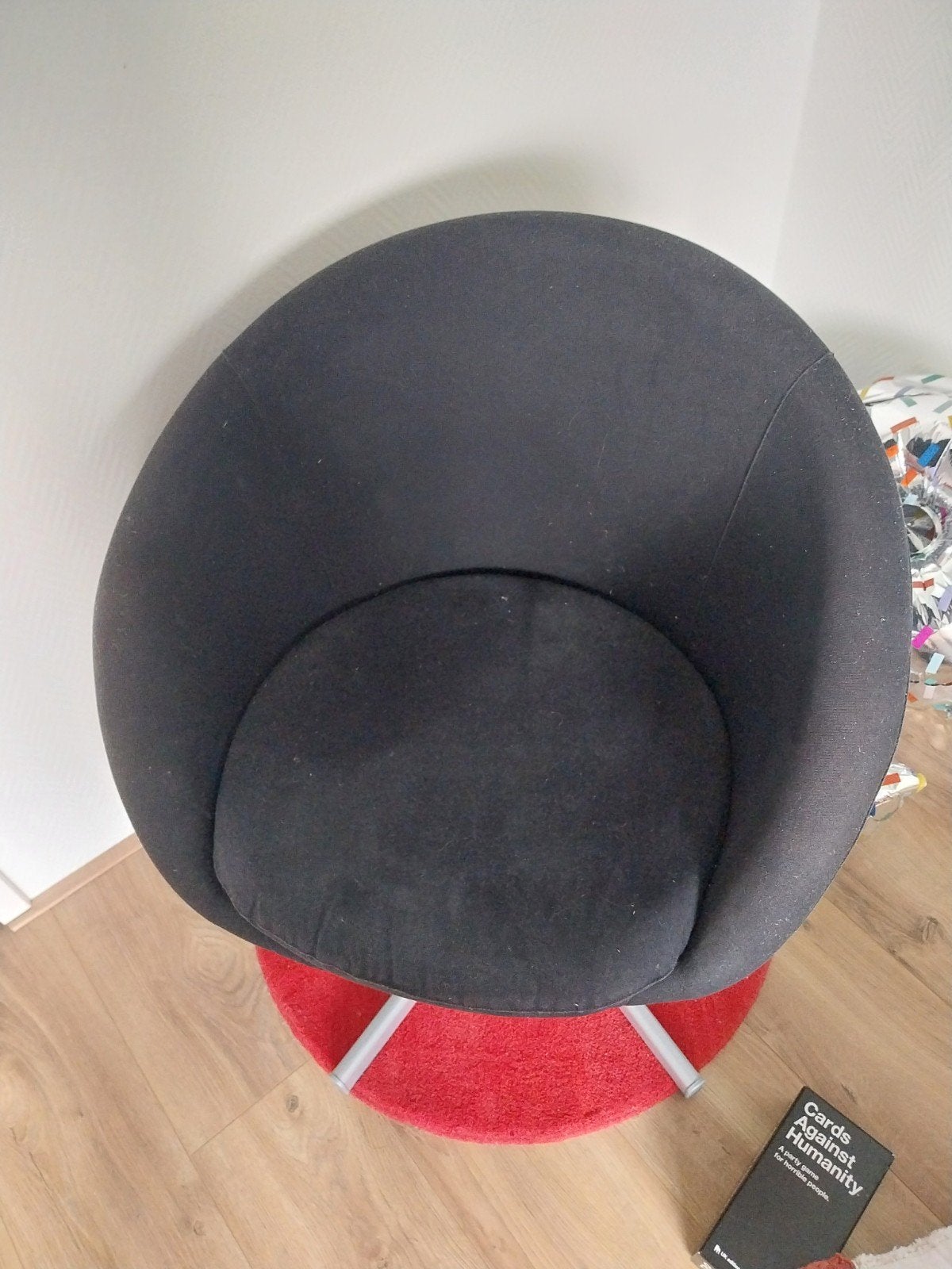 IKEA Skruvsta draaistoel zwart, Ophalen, Zwart, Zo goed als nieuw, Eén