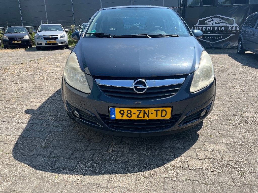 Opel Corsa 1.4 16V 5D 2008 Grijs, Auto's, Opel, Bedrijf, Corsa, ABS, Airbags, Airconditioning, Boordcomputer, Centrale vergrendeling