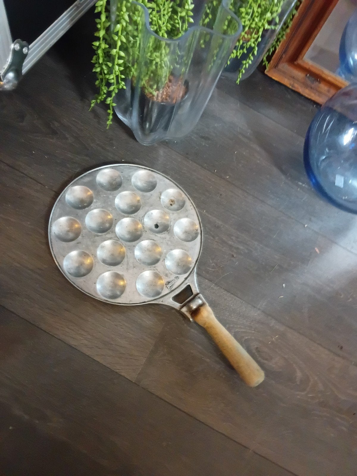 Poffertjesplaat -, Ophalen, Gebruikt