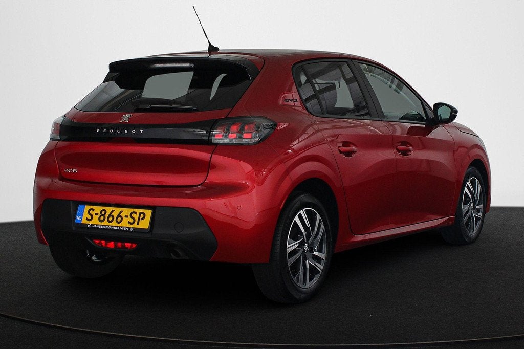 Peugeot 208 1.2 PureTech Style Navigatie Achteruitrijcamera, Auto's, Peugeot, Voorwielaandrijving, Stof, Euro 6, 1199 cc