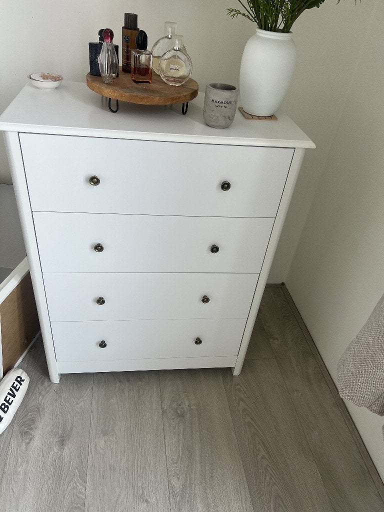 Ladekast, Ophalen, 50 tot 100 cm, Zo goed als nieuw, 3 of 4 laden