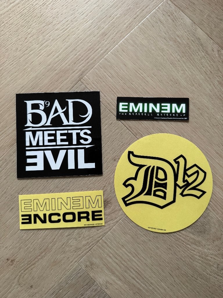 Eminem - Promo stickers (€15 per stuk), Ophalen, Nieuw, Overige typen