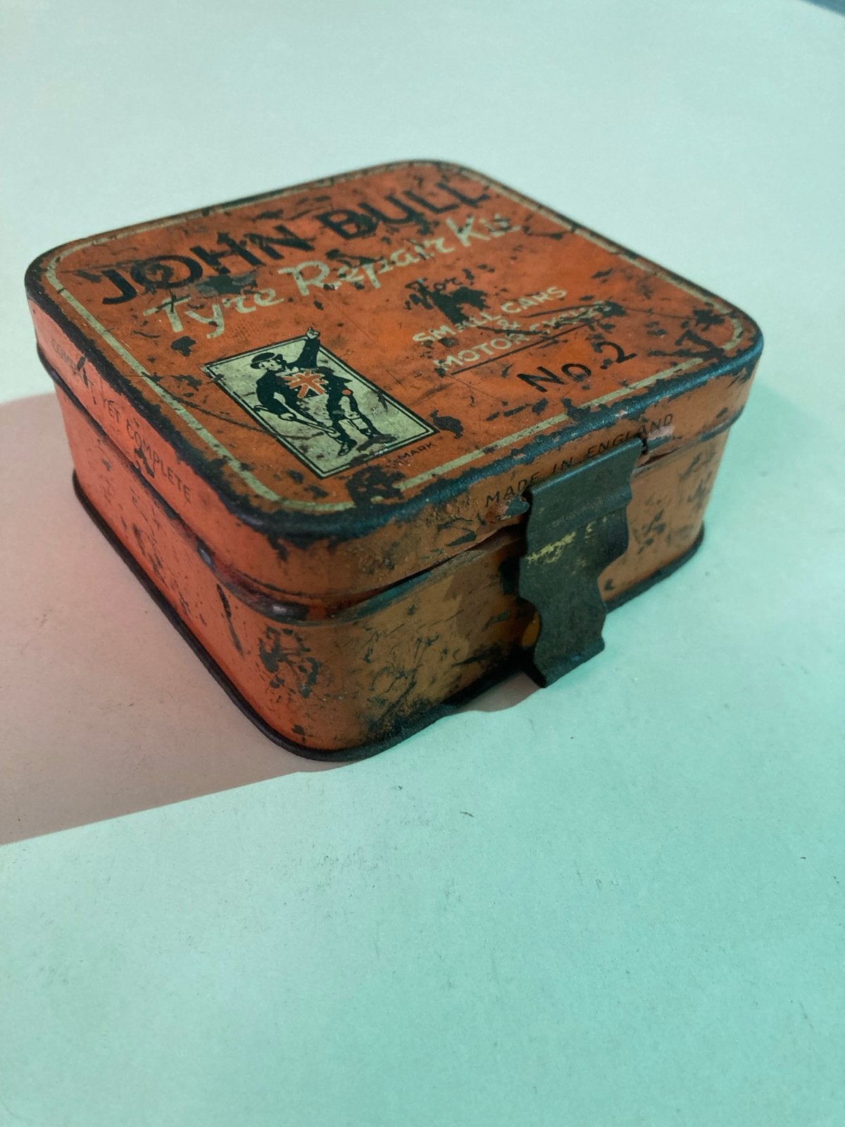 Vintage John Bull Tyre Repair Kit No. 2 - Compleet, Ophalen of Verzenden, Gebruikt, Overige